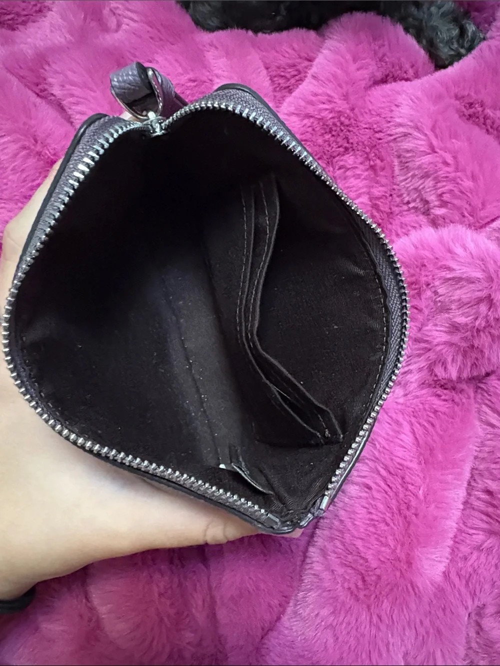 COACH Wristlet in lavender-gray